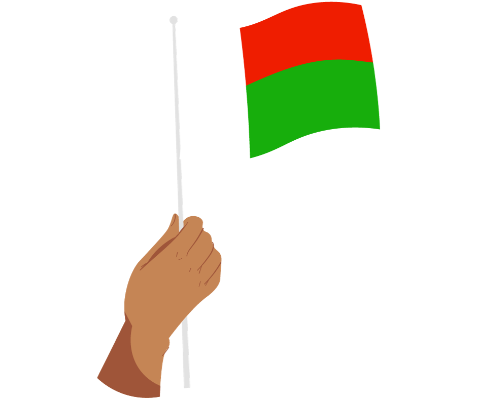 Image du drapeau de Madagascar